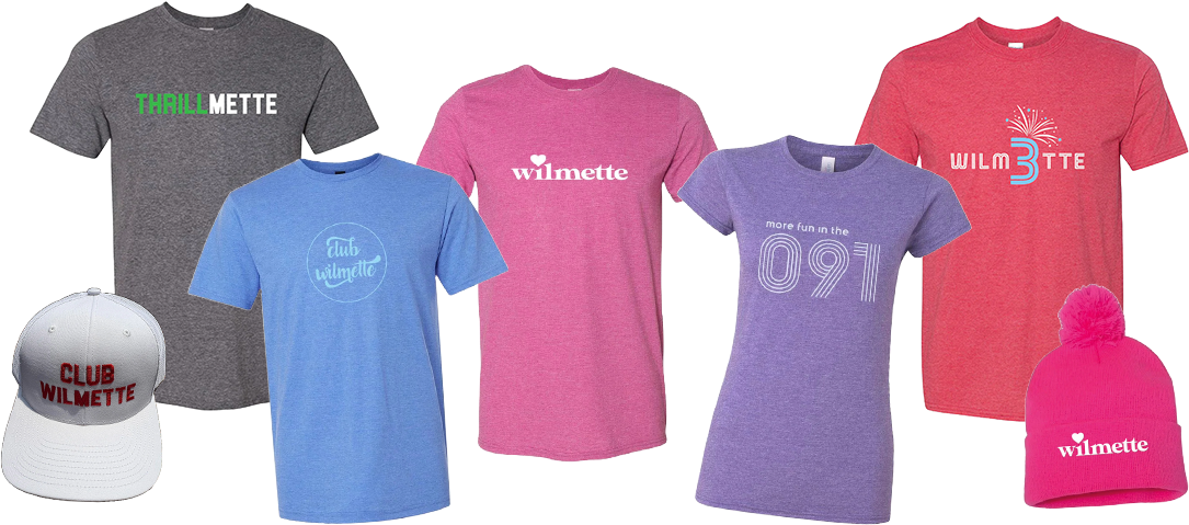 Club Wilmette Products Preview of Club Wilmette products and merch.